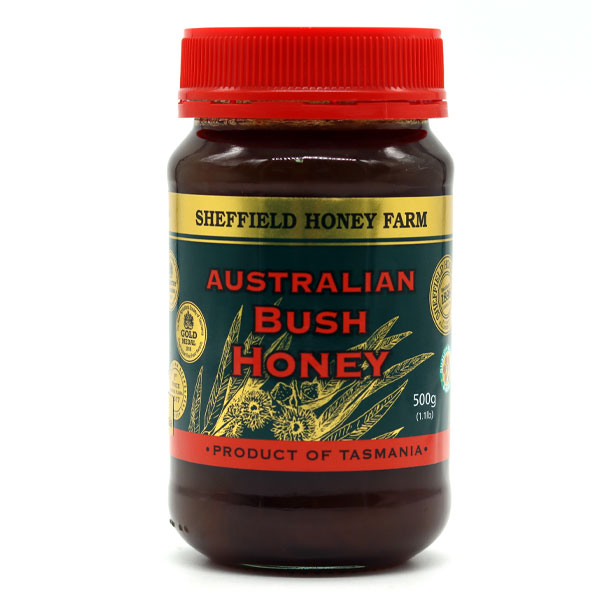 Sheffield Honey Farm Australian Bush Honey 500g Australian Honey Products